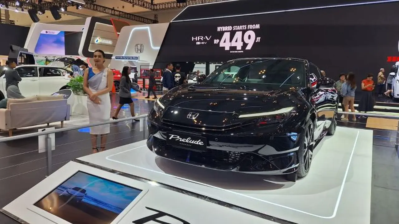 Honda Prelude Muncul di GIIAS 2025, Coupe Sport Legendaris yang Menjelma Jadi Mobil Hybrid